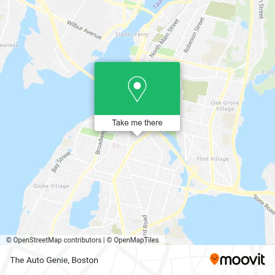 The Auto Genie map