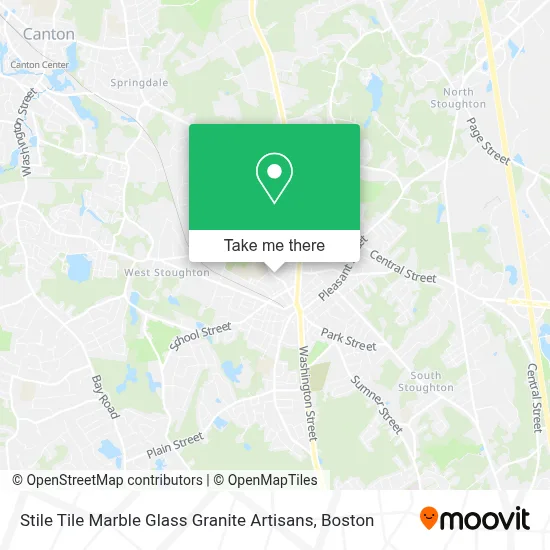 Stile Tile Marble Glass Granite Artisans map