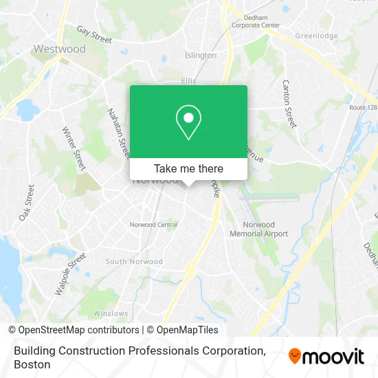 Building Construction Professionals Corporation map