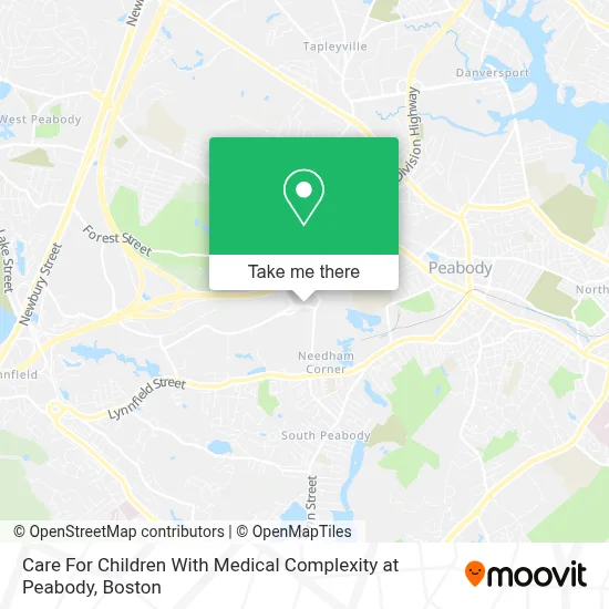 Care For Children With Medical Complexity at Peabody map