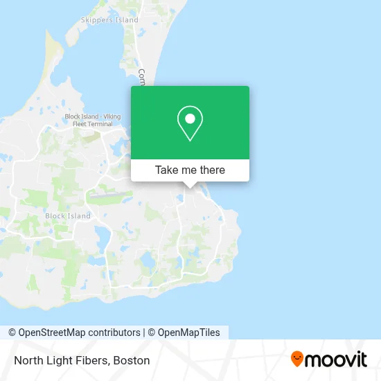 North Light Fibers map