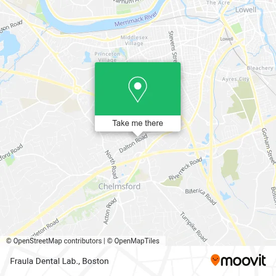 Fraula Dental Lab. map