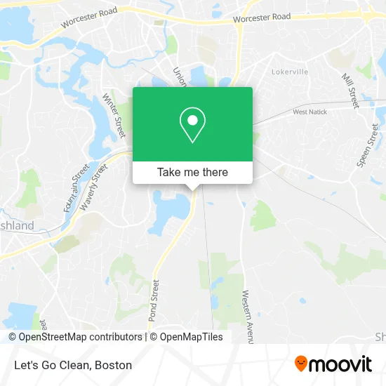 Let's Go Clean map