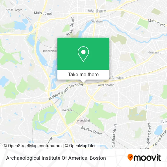 Archaeological Institute Of America map