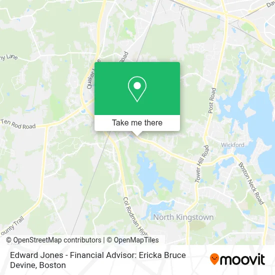 Edward Jones - Financial Advisor: Ericka Bruce Devine map