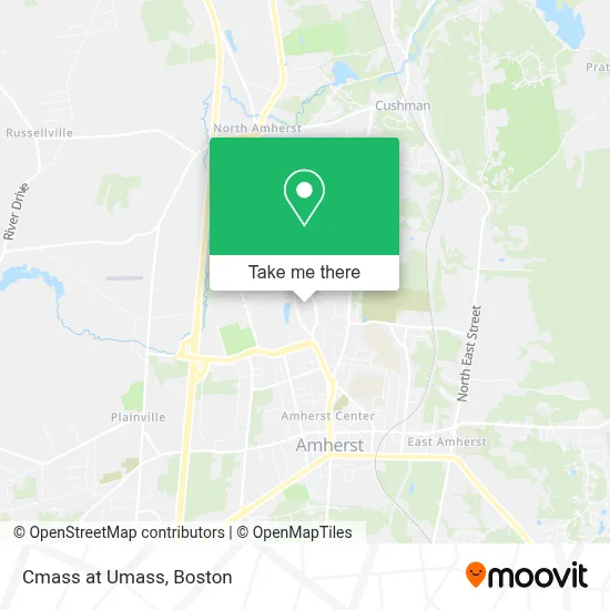 Cmass at Umass map