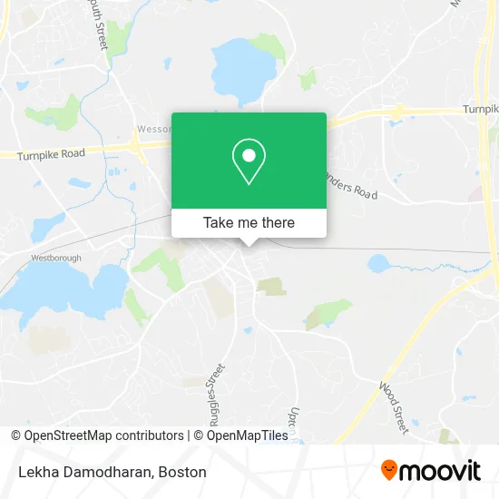 Lekha Damodharan map