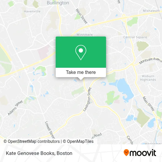 Kate Genovese Books map