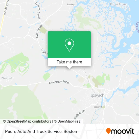 Paul's Auto And Truck Service map