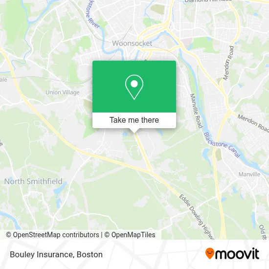 Bouley Insurance map