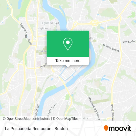 La Pescaderia Restaurant map