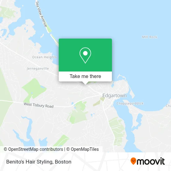 Benito's Hair Styling map