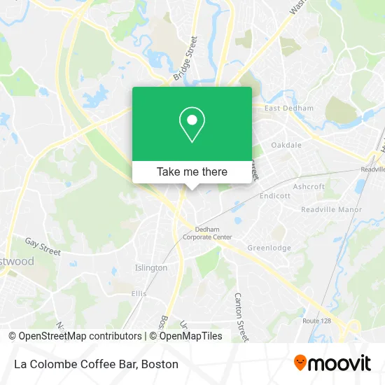 La Colombe Coffee Bar map