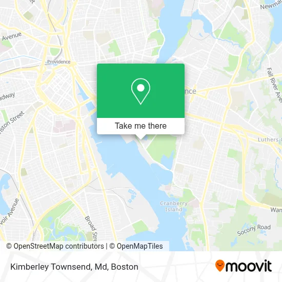Kimberley Townsend, Md map
