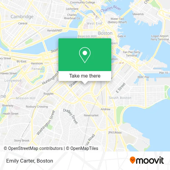 Emily Carter map