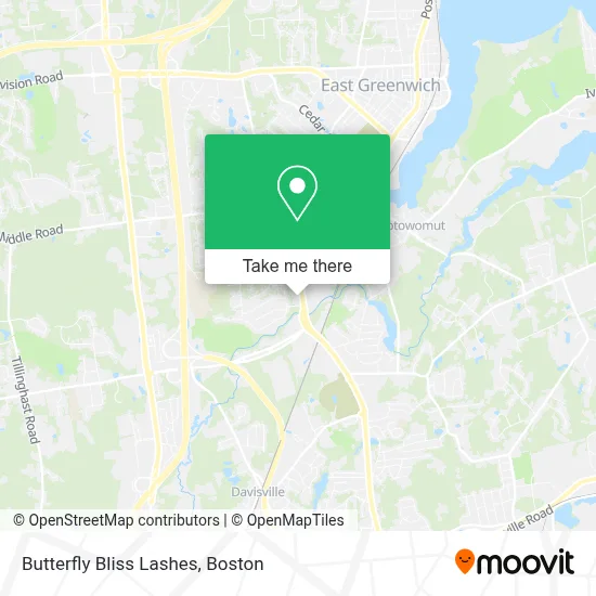 Butterfly Bliss Lashes map