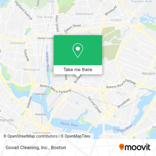 Govall Cleaning, Inc. map