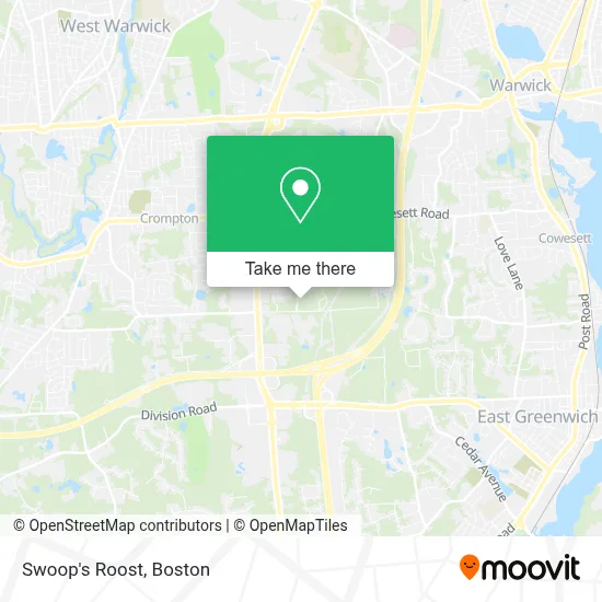 Swoop's Roost map