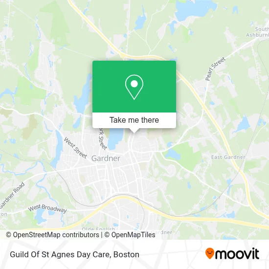 Guild Of St Agnes Day Care map