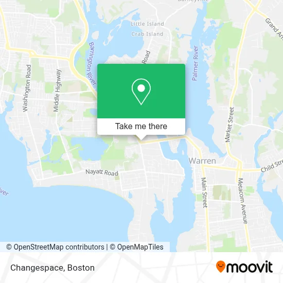 Changespace map