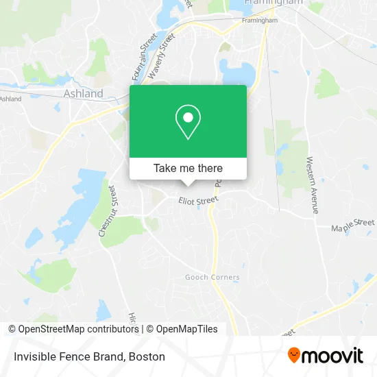Invisible Fence Brand map