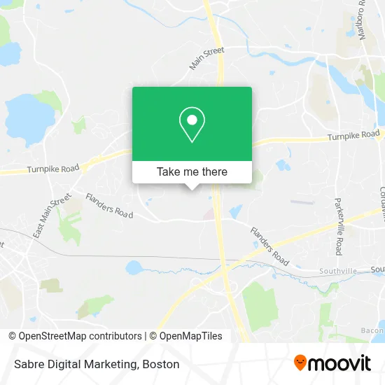 Sabre Digital Marketing map