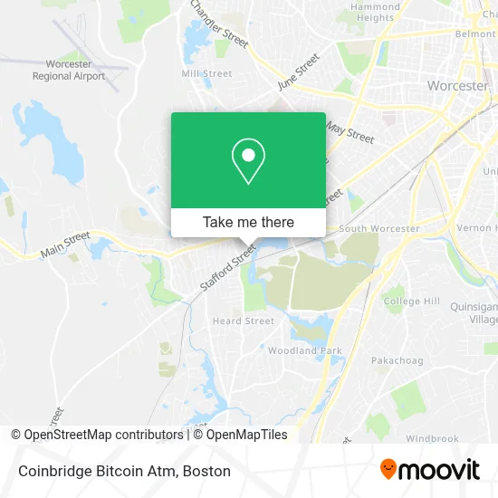 Coinbridge Bitcoin Atm map