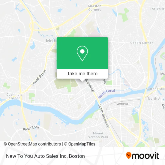 New To You Auto Sales Inc map