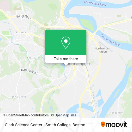 Clark Science Center - Smith College map