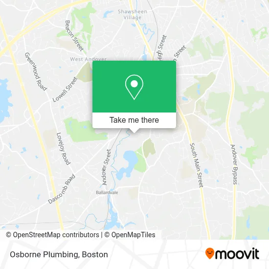 Osborne Plumbing map