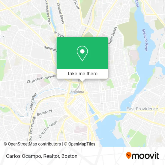 Carlos Ocampo, Realtor map