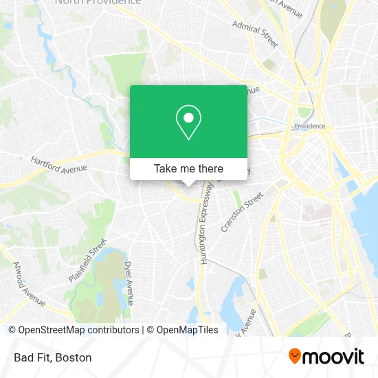 Bad Fit map