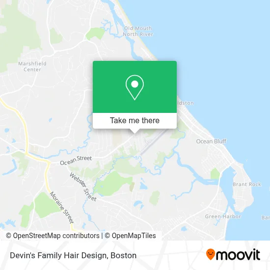 Devin's Family Hair Design map