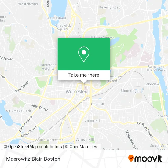 Maerowitz Blair map
