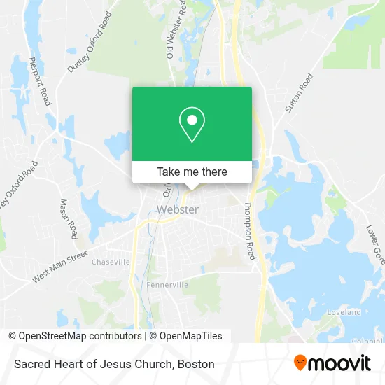 Sacred Heart Of Jesus Church map
