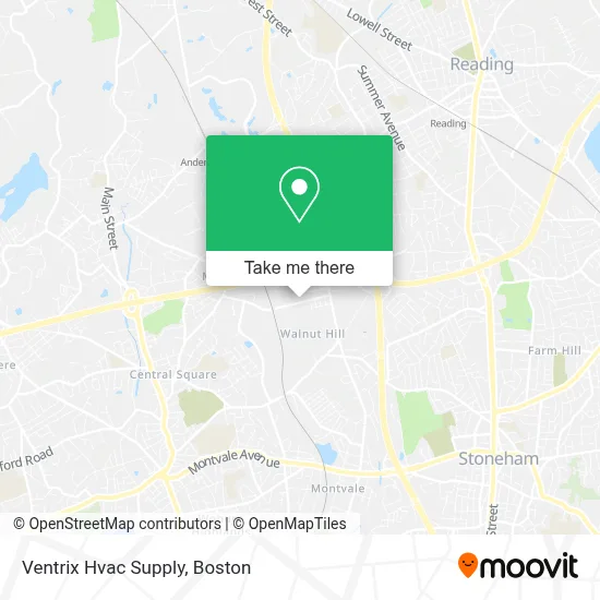 Ventrix Hvac Supply map