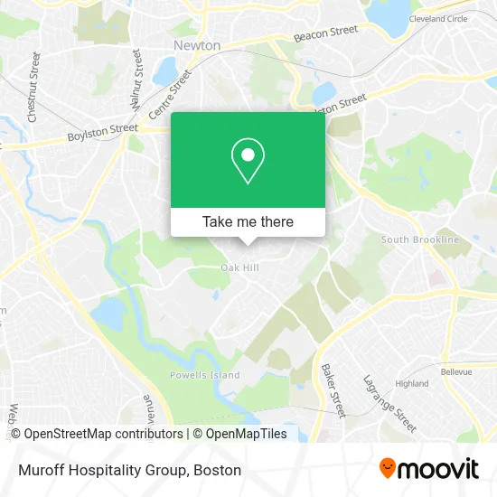 Muroff Hospitality Group map