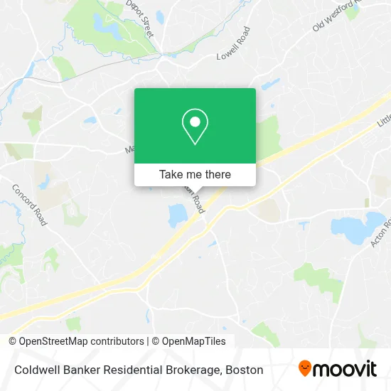 Coldwell Banker Residential Brokerage map