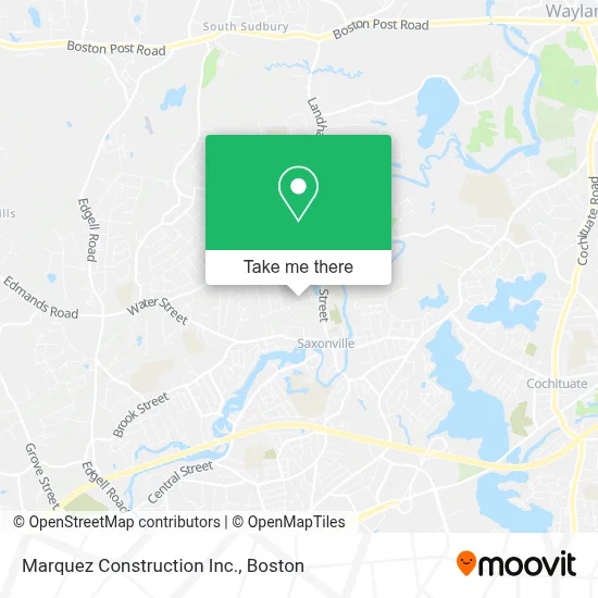 Marquez Construction Inc. map