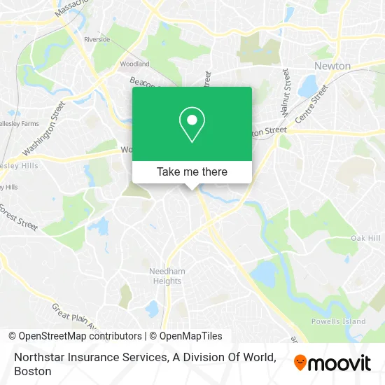Northstar Insurance Services, A Division Of World map