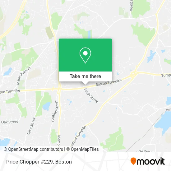 Price Chopper #229 map