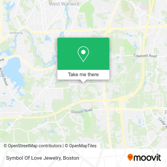 Symbol Of Love Jewelry map