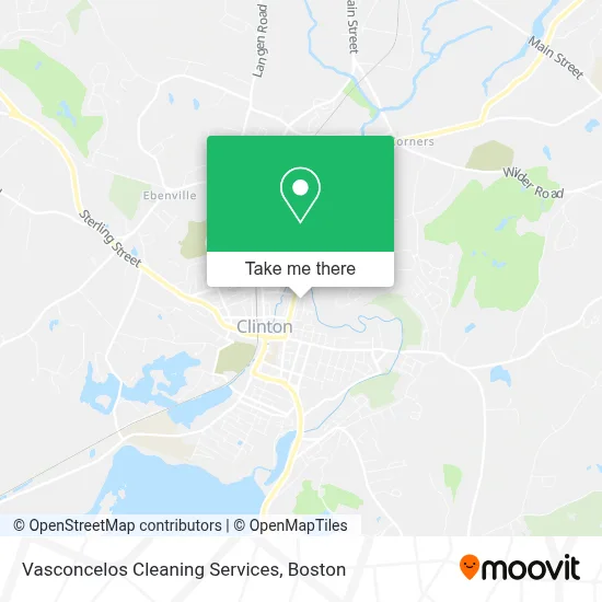 Vasconcelos Cleaning Services map