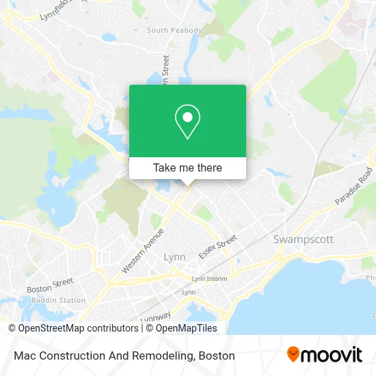 Mac Construction And Remodeling map