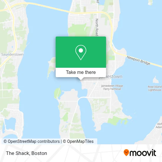 The Shack map
