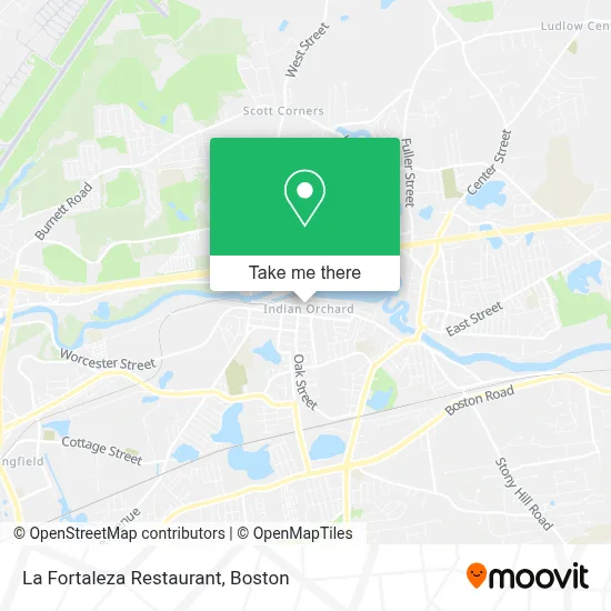 La Fortaleza Restaurant map