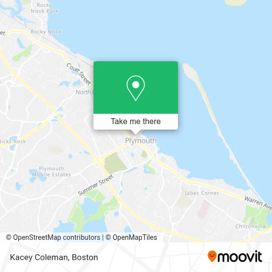 Kacey Coleman map