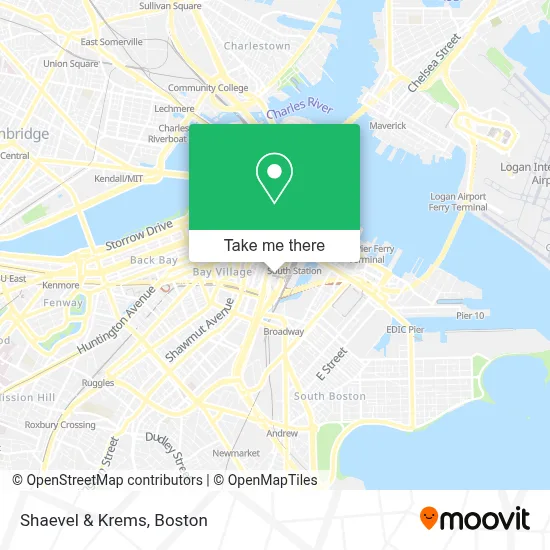 Shaevel & Krems map