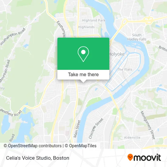 Celia's Voice Studio map