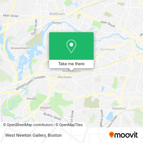 West Newton Gallery map